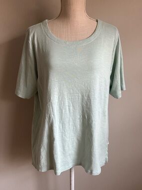 Orvis Relaxed Mint Green Women's Short Sleeve Top